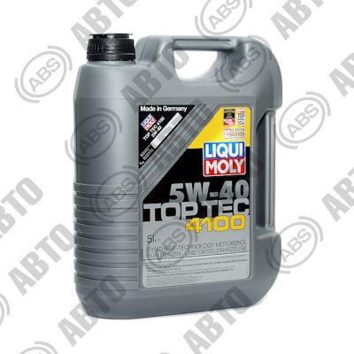 Масло LIQUI MOLY Top Tec 4100 5W40 A3/B4/C3 (5 л) синт.