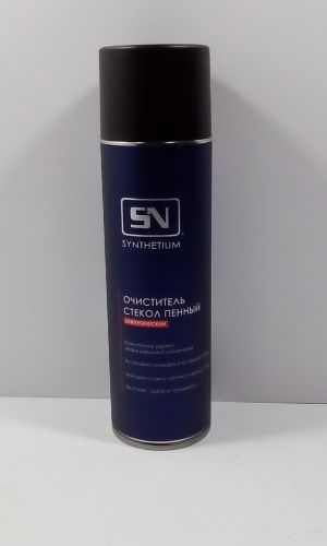 Очиститель стёкол  650 мл  SYNTHETIUM  пенный , аэрозоль АКЦИЯ