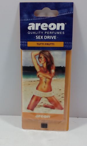 Освежитель воздуха 'AREON' SEX DRIVE Tutti Frutti/Тутти Фрутти, подвесной картон