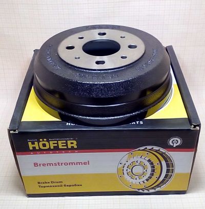 Барабан тормозной ВАЗ-2108-12, 1118, 2170 'HOFER' к-т 2 шт