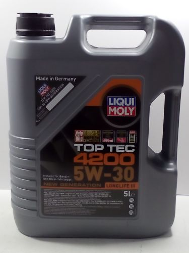 Масло LIQUI MOLY Top Tec 4200 5W30 A3/B4/C3  ( 5 л) синт.