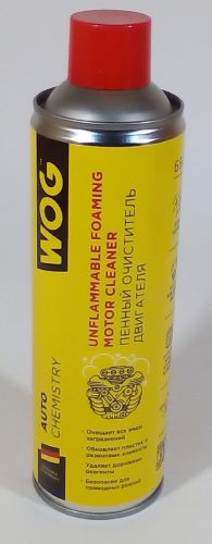 Очиститель двигателя   650 мл WOG пенный