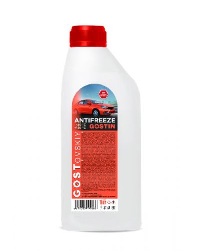 Антифриз ГОСТовский -40 G-12+   1 кг красный