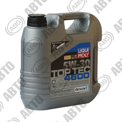 Масло LIQUI MOLY Top Tec 4600 5W30 C3 (4 л) синт.