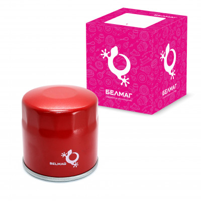 Фильтр масляный DAEWOO (Nexia, Espero, Lanos), CHEVROLET (Aveo, Lacetti, Lanos) БЕЛМАГ' (0157)