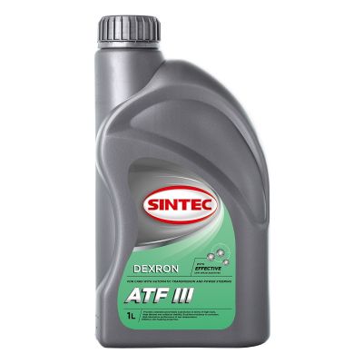 Масло SINTEC ATF III Dexron   1 л  минер.трансм.