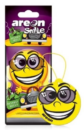 Освежитель воздуха 'AREON' SMILE RING Beverly Hills/Беверли хилс, подвесная, картон