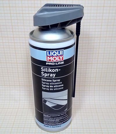 Смазка силиконовая  400 мл LIQUI MOLY Pro-Line Silikon-Spray  прозрачная, аэрозоль