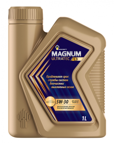 Масло Роснефть Magnum Ultratec 5W30 C3 ( 1 л) синт