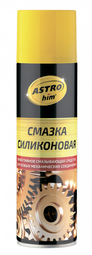Смазка силиконовая  335 мл ASTROhim  прозрачная, аэрозоль