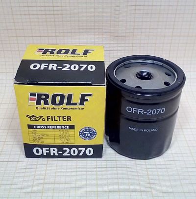 Фильтр масляный ВАЗ CHEVROLET, DAEWOO, ZAZ, OPEL 'ROLF' (аналог FILTRON 570) Фильтр масляный ВАЗ CHEVROLET, DAEWOO, ZAZ, OPEL 'ROLF' (аналог FILTRON 570)