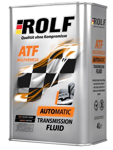Масло ROLF ATF Multivehicle (4 л) АКПП синт.трансм.