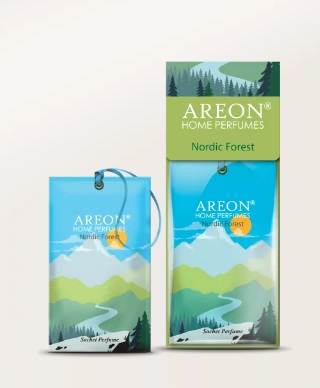 Освежитель воздуха AREON 'HOME PERFUMES SACHET' Nordic Forest/Нордийский лес саше-гранулы