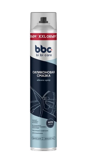 Смазка силиконовая 1000 мл BiBiCare, аэрозоль