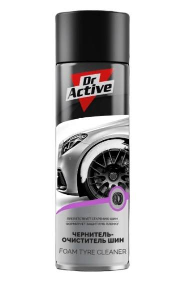 Чернитель- очиститель покрышек  650 мл SINTEC Dr. Active Foam Tyre Cleaner Чернитель- очиститель покрышек  650 мл SINTEC Dr. Active Foam Tyre Cleaner