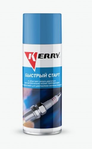 Быстрый старт для быстрого пуска двигателя 520 мл аэрозоль KERRY