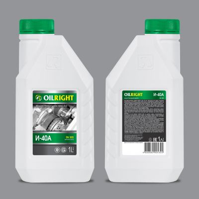 Масло OILRIGHT И-40А   1л минер.