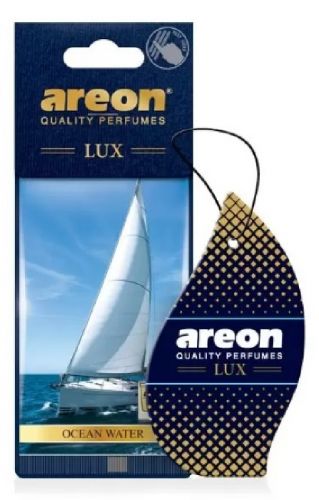 Освежитель воздуха 'AREON' LUX OCEAN WATER/ Океанская вода, подвесной картон  АКЦИЯ