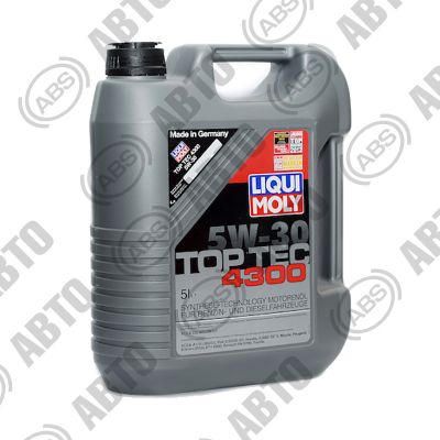 Масло LIQUI MOLY Top Tec 4300 5W30 A1/B1 А5/B5 C2 ( 5 л) синт.
