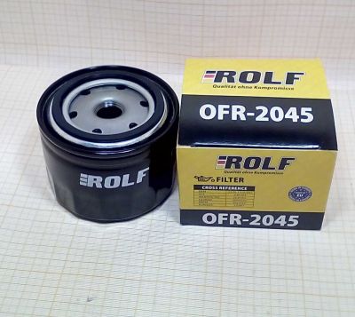 Фильтр масляный ВАЗ-2105/08  'ROLF' (аналог FILTRON 520/1) Фильтр масляный ВАЗ-2105/08  'ROLF' (аналог FILTRON 520/1)