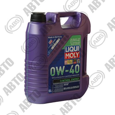 Масло LIQUI MOLY Synthoil Energy 0W40 A3/B4 (5 л) синт.