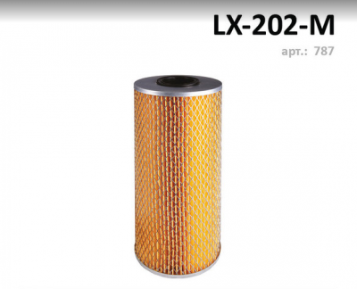 Фильтр масляный 53, 3307, 66, ПАЗ 3205  'LUXE'  LХ-202-M  (круглый)