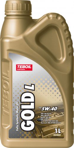 Масло TEBOIL Gold L 5W40 SN/CF, A3/B4    1 л синт.