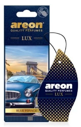Освежитель воздуха 'AREON' LUX BLUE VOYAGE/ Путешествие, подвесной картон  АКЦИЯ