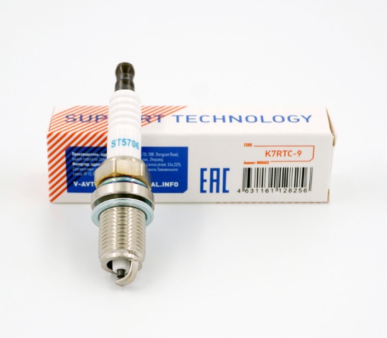 Свеча  LADA Largus 12-, Renault Logan 08-, Duster 10-  ST аналог NGK BKR6ES,  ST5706 1 шт,