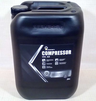 Масло Роснефть Compressor VDL 68 (20 л) минер.(РНПК)