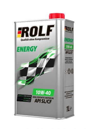 Масло ROLF Energy 10W40 SL/CF  ( 1 л)  п/синт