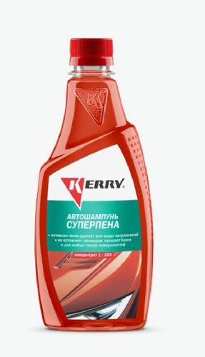 Автошампунь   500 мл  KERRY супер пена (концентрат)