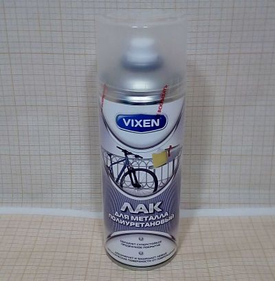 Лак для металла 520 мл VIXEN полиуретановый аэрозоль