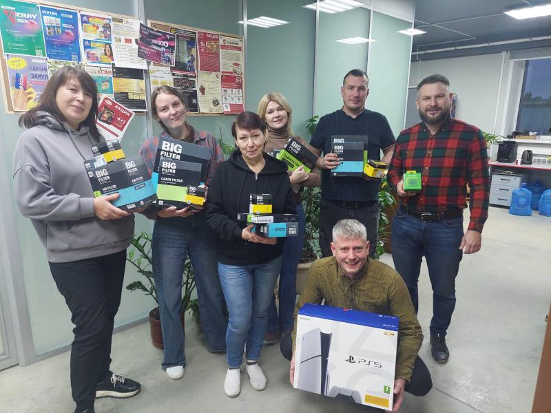 Поздравляем Пермский филиал с победой во всероссийской акции от BIG FILTER