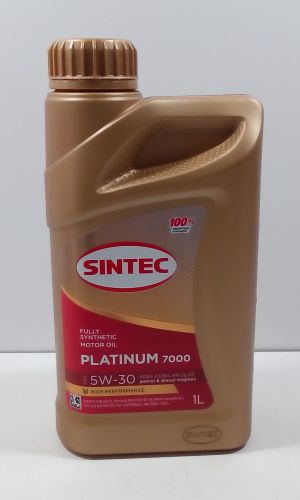 Масло SINTEC PLATINUM 7000  5W30  A3/B4  1 л  синт.
