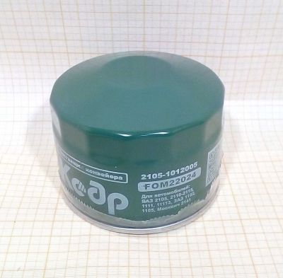 Фильтр масляный ВАЗ-2105, 2110-2115, 1111, 11113, Vesta, ЗАЗ 1102, 1105, Москвич 2141 'Кедр'