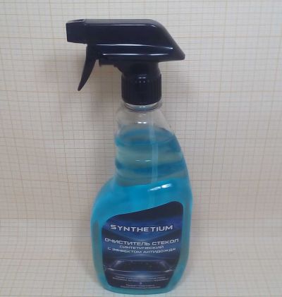 Очиститель стёкол  500 мл  SYNTHETIUM  с эффектом антидождя  синтетический