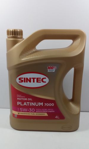 Масло SINTEC PLATINUM 7000  5W30  A5/B5  4 л синт.