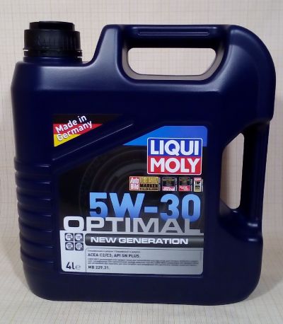 Масло LIQUI MOLY Optimal New Generation 5W30 SN C2/C3 Plus  (4 л) синт.