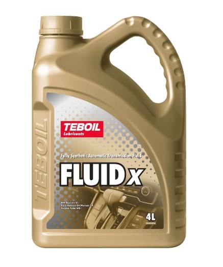 Масло TEBOIL Fluid X  4 л синт. трансм.
