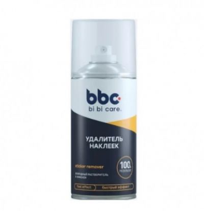 Удалитель наклеек и следов клея  210 мл BiBiCare аэрозоль