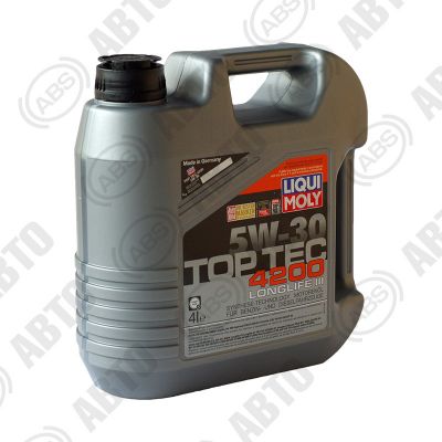 Масло LIQUI MOLY Top Tec 4200 5W30 A3/B4/C3  ( 4 л) синт.