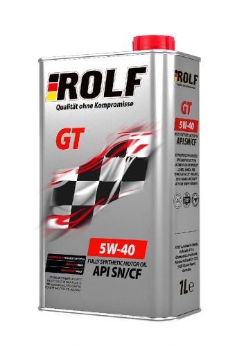 Масло ROLF GT 5W40 SN/CF  ( 1 л) синт.