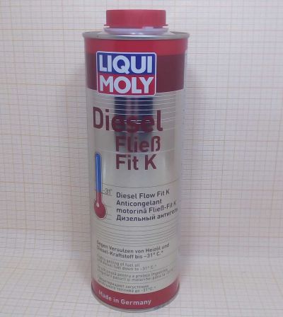Антигель для дизельного топлива  1 л  LIQUI MOLY Diesel Fliess-Fit K  (концентрат)