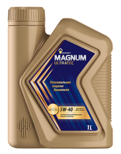Масло Роснефть Magnum Ultratec 5W40 SN/CF ( 1 л) синт