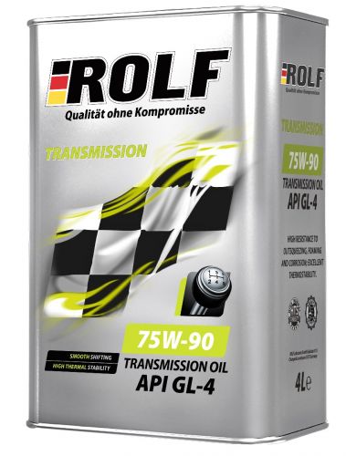 Масло ROLF Transmission 75W90 GL-4 ( 4 л) п/синт.трансм.