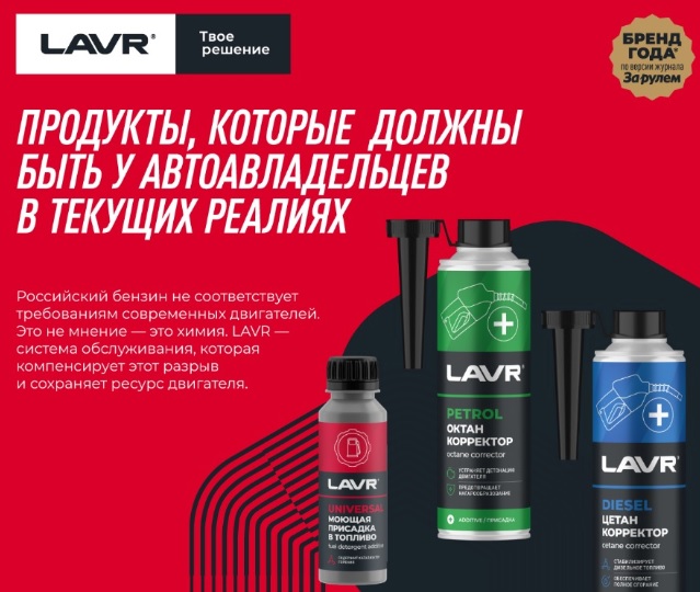 Продукты, которые должны быть у автовладельцев в текущих реалиях