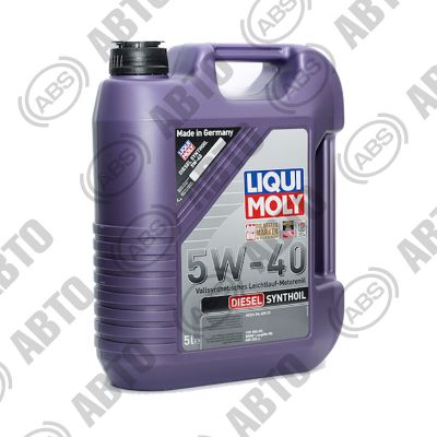 Масло LIQUI MOLY Synthoil Diesel 5W40 CF B4 ( 5 л) синт.