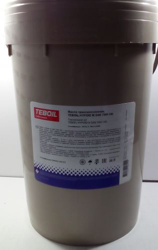 Масло TEBOIL Hypoid M 75W140 GL-5   20 л синт.трансм.