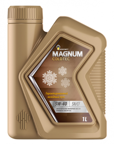 Масло Роснефть Magnum Coldtec 5W40 SN/CF (1 л) синт